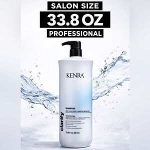 Kenra Clarify Shampoo 33.8 oz Liter | Deep Clean Reset | Color Safe | NEW